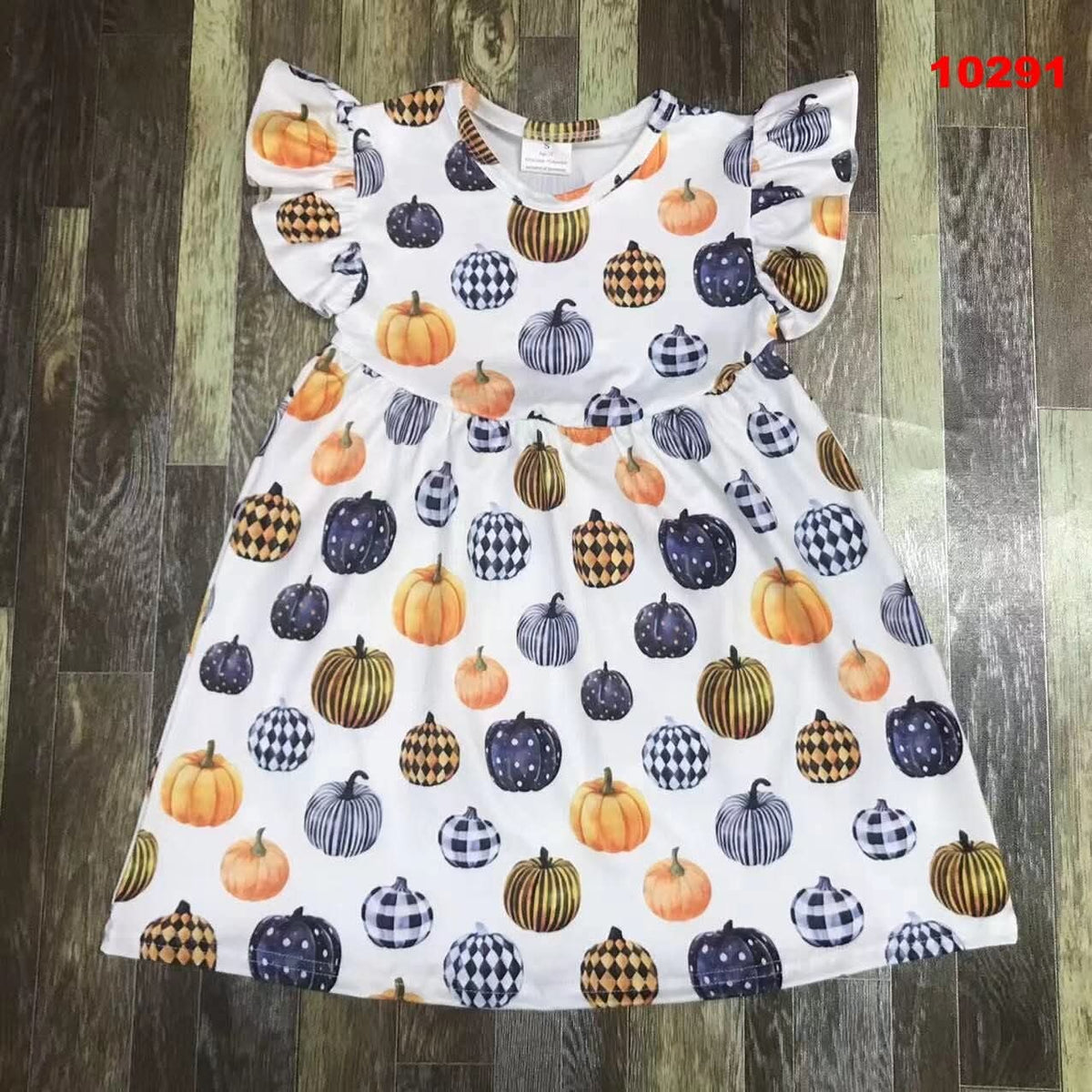 Festive Pumpkin Dress